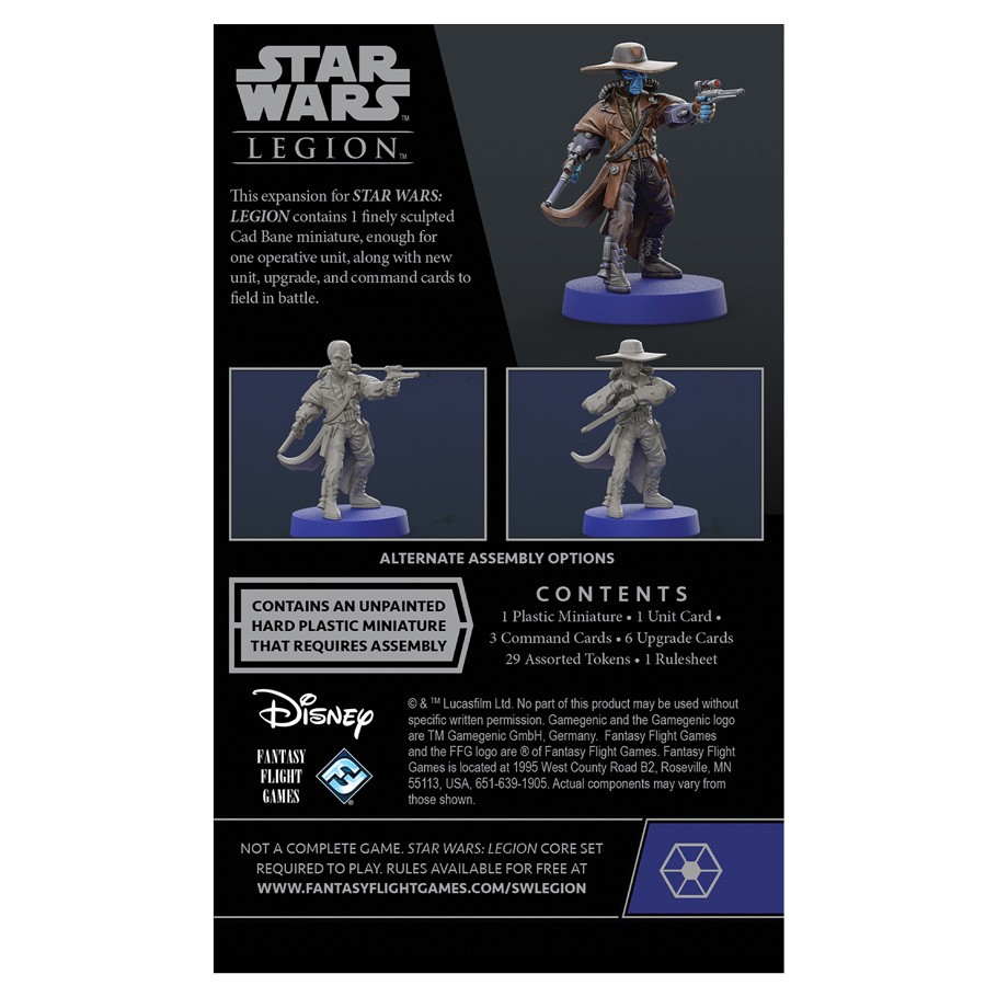 Star Wars : Legion - Cad Bane Operative Expansion